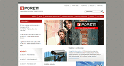 Desktop Screenshot of poretti.hr